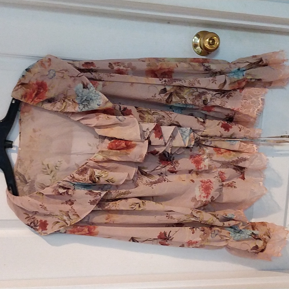 Ruffle blouse